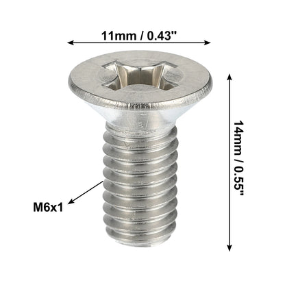 8 x Brake Disc Rotor Screws Kit for Honda Accord Civic