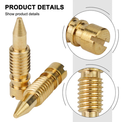 Carburetor Float Bowl Drain Screw Set 4 for CB650/CB750/CB900/CB1100