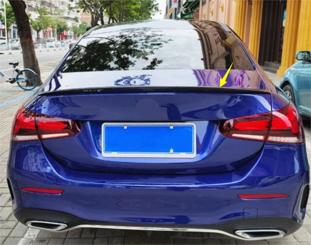 Rear Spoiler Wing Carbon Fiber for Mercedes-Benz A-Class V177 Sedan (2019-2022)