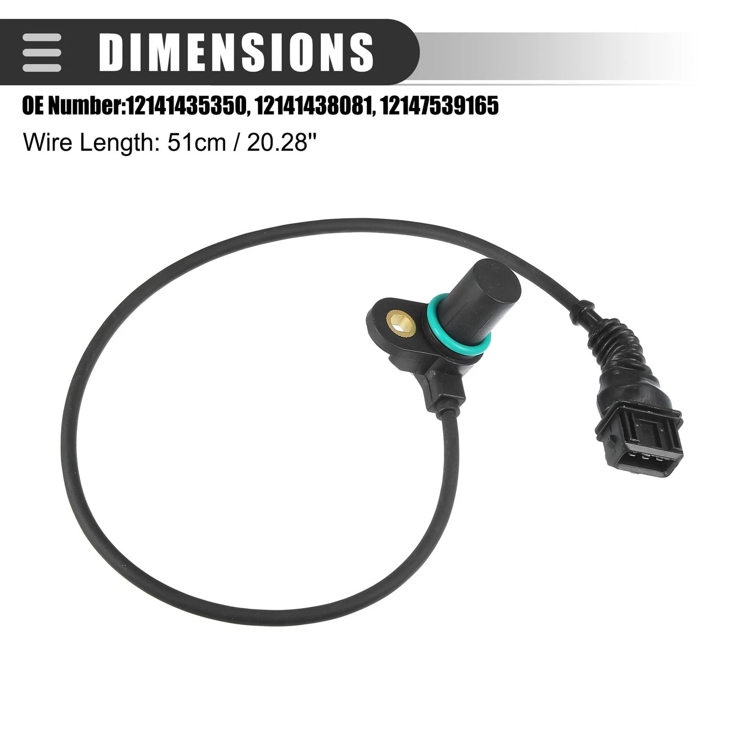 Camshaft Position Sensor for BMW X3 X5 Z3 Z4 E36 E39 E46 E53 (2000-2006)
