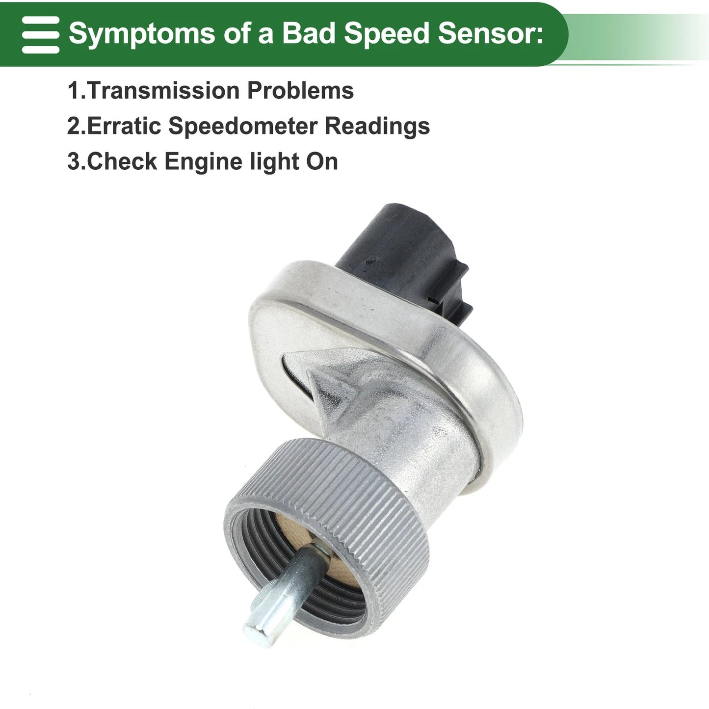 Transmission Speed Sensor for Lexus LX450 (1996-1997) 1 Pc Black