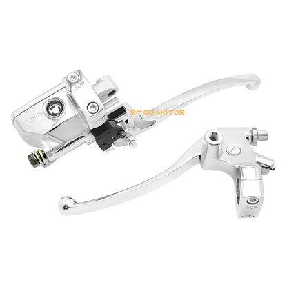 Master Cylinder 25mm Handlebar Hydraulic Brake Clutch Lever for Universal