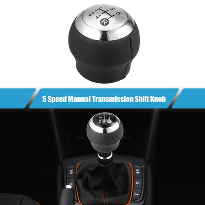 5 Speed Manual Transmission Shift Knob Plastic Black for Toyota Corolla