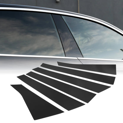 6 x Car Pillar Window Trim Covers for Chevrolet Impala (2006 - 2013)