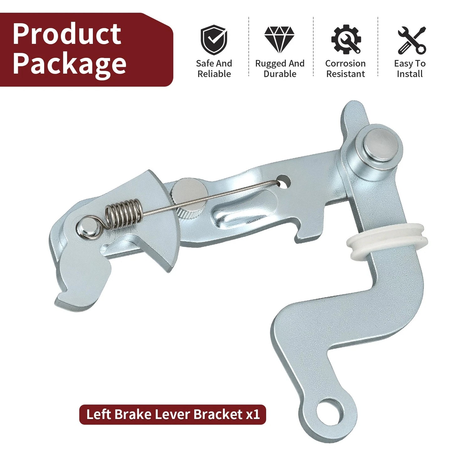 Left Brake Lever Bracket for Kawasaki Mule
