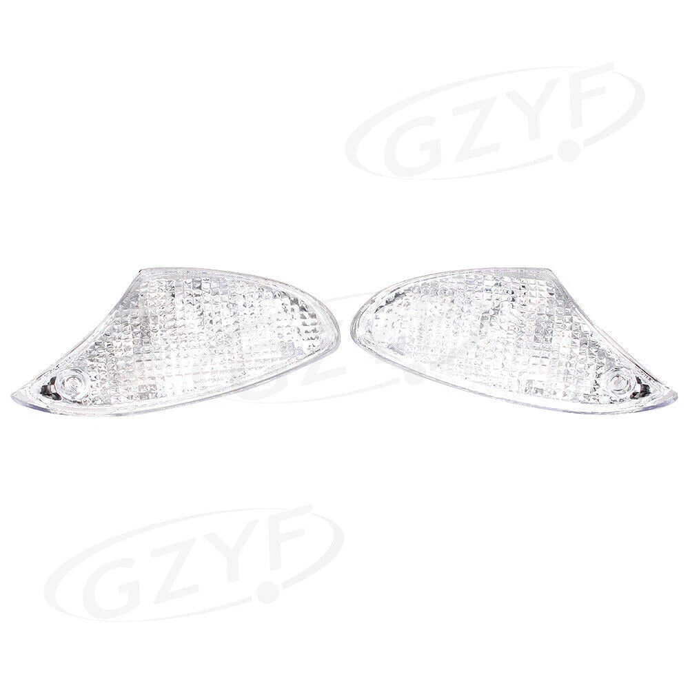 Clear Front Turn Signal Lens Covers  for BMW K1200S K1300S (All Years)