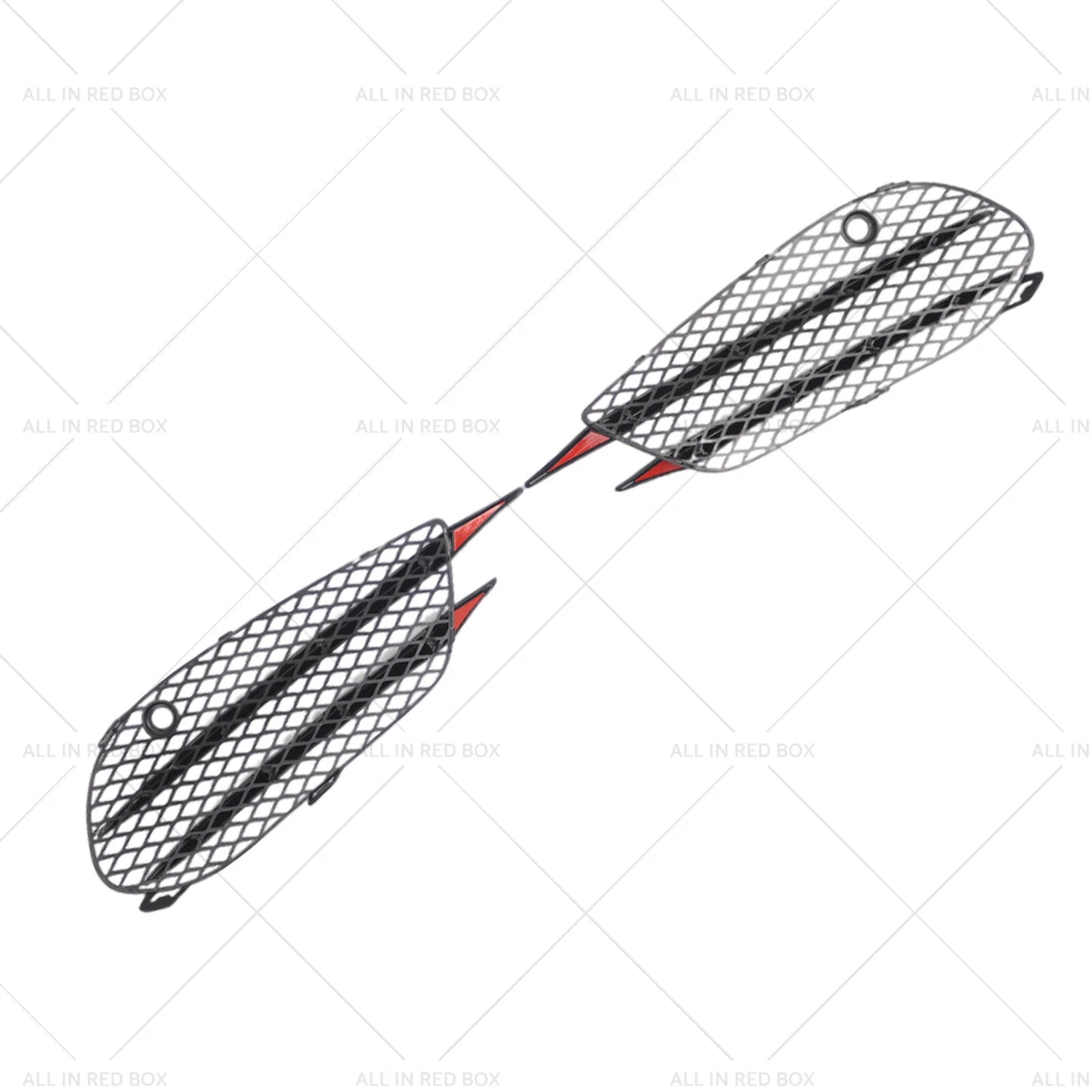 Front Bumper Fog Lamp Grille for Mercedes-Benz C-Class W205 (2015-2018)