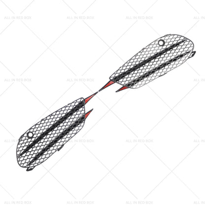 Front Bumper Fog Lamp Grille for Mercedes-Benz C-Class W205 (2015-2018)