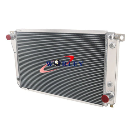 3 Row Aluminum Radiator & Fans for 1984-1996 Ford Falcon Ute XG XH