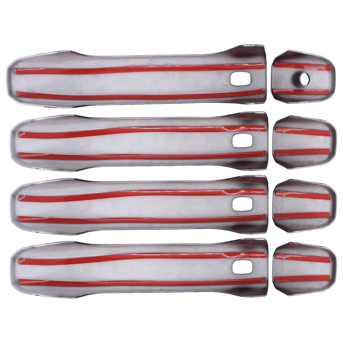 Glossy Black Door Handle Covers for Chevrolet Silverado, Suburban, GMC Sierra