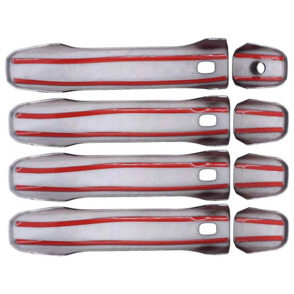 Glossy Black Door Handle Covers for Chevrolet Silverado, Suburban, GMC Sierra