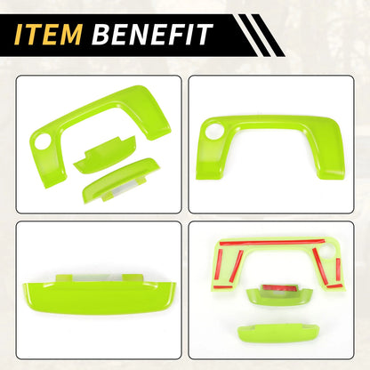 Center Console Armrest Switch Button Cover for Jeep Wrangler JL JLU (18-24)