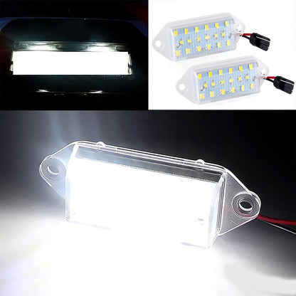 White LED License Plate Lights for Mitsubishi Lancer EVO (2003-2006)