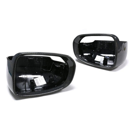 Real Carbon Fiber Side View Mirror Cover Replace for Volvo XC60 18-23 V90 20-22