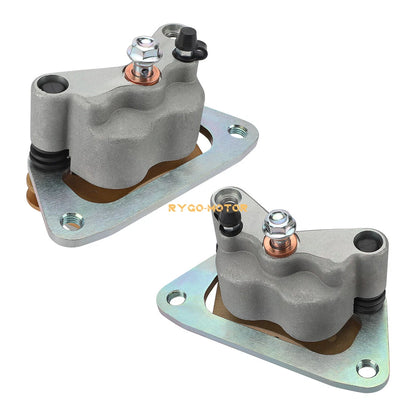 2 x Brake Caliper and Disc Rotor for Polaris RZR 800 EFI (2008–2014)