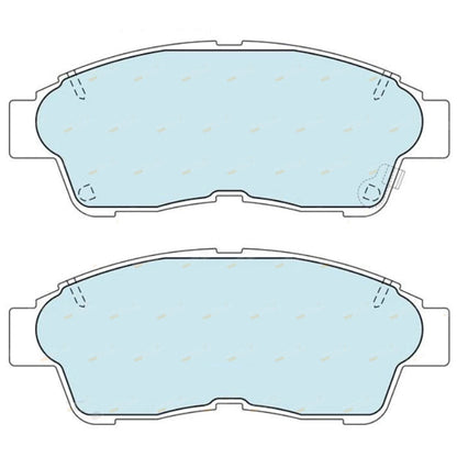 1 x GCT Disc Brake Pad Set for Toyota Corona ST190 (1992–1995)