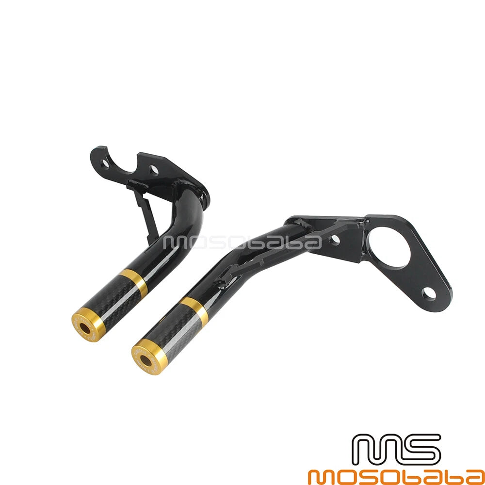 Rear Crash Bar & Frame Slider Mounts for Harley Softail FXST, Fat Bob