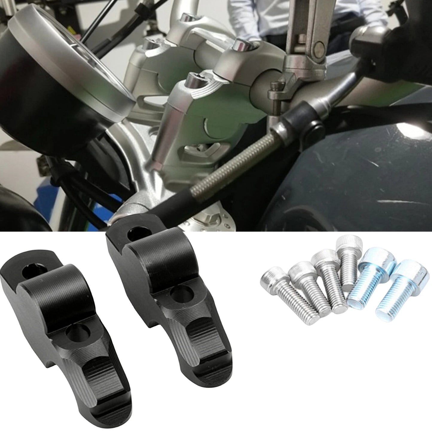 Handlebar Riser for BMW R Nine T (2014-2018)