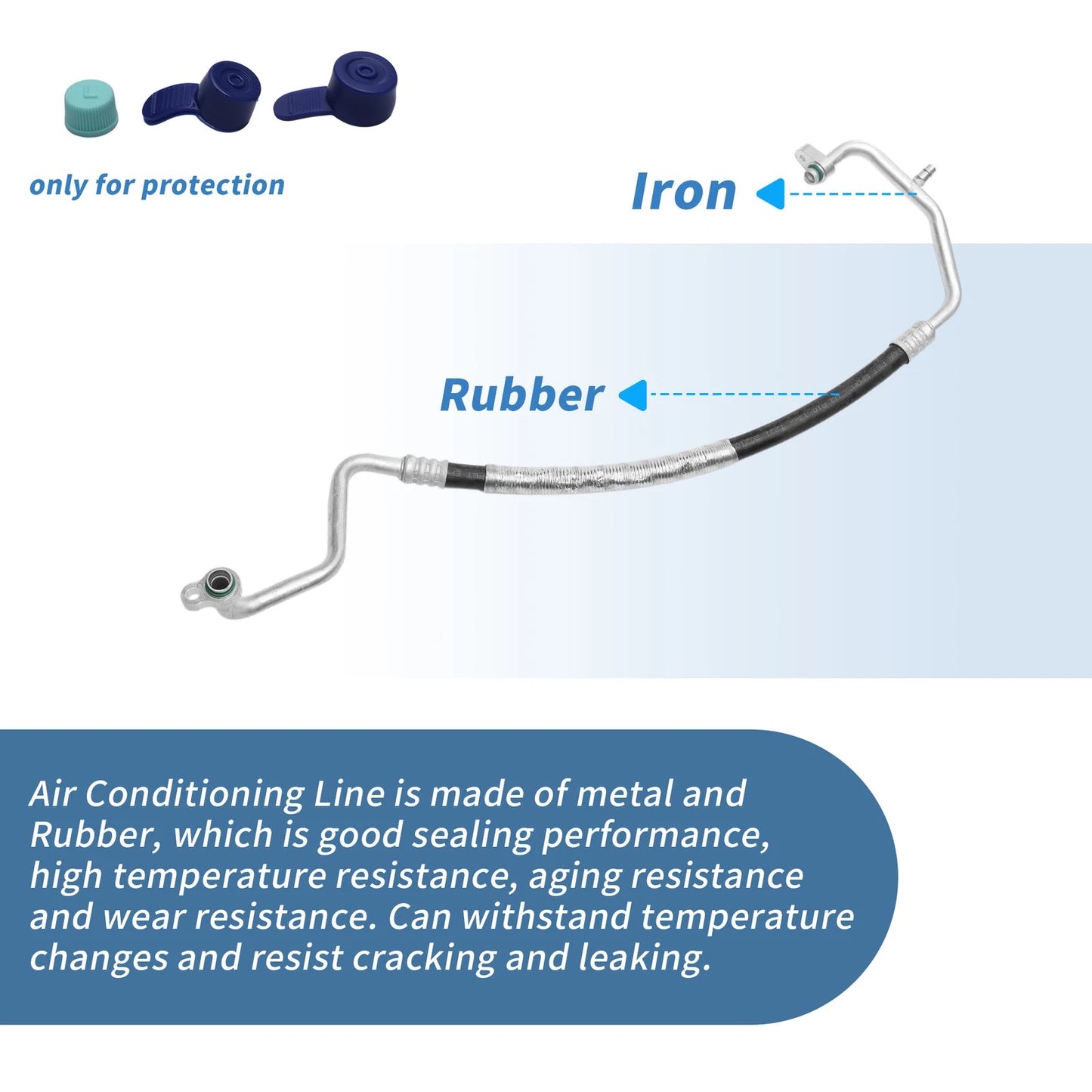 A/C Refrigerant Liquid Hose for Hyundai Accent (2006-2011)