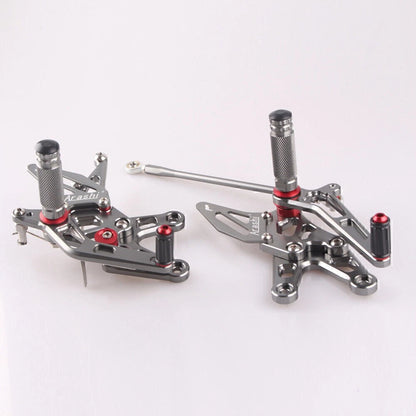 Rearset Footpegs Pedals Brackets for Kawasaki ZX10R (2006-2007)