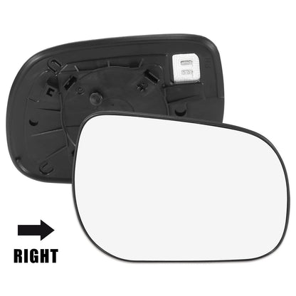 Heated Right Side Mirror Glass with Backing Plate for Toyota RAV4 (2013-2018)