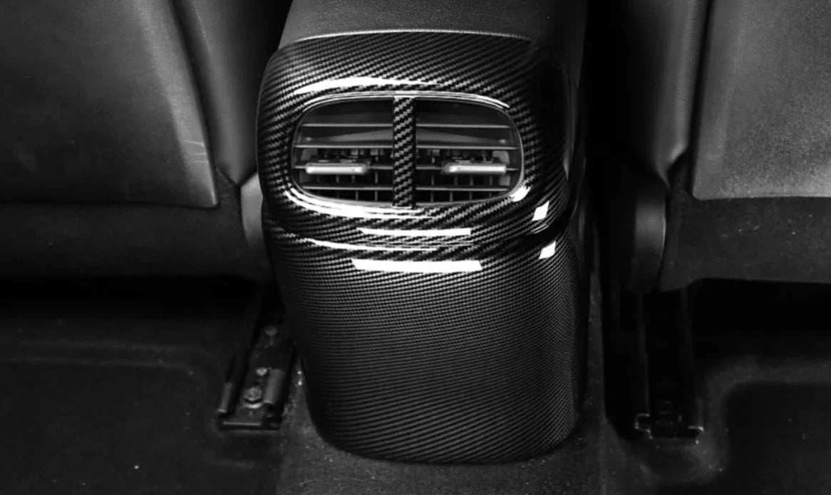Rear Vent Air Outlet Carbon Fiber Cover Trim for Hyundai Elantra CN7 (2021-2024)