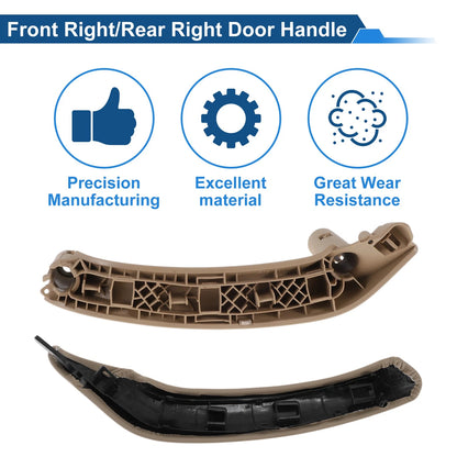 Front Driver Side Inner Door Panel Handle for BMW X3 F25 (2010-2016) Beige