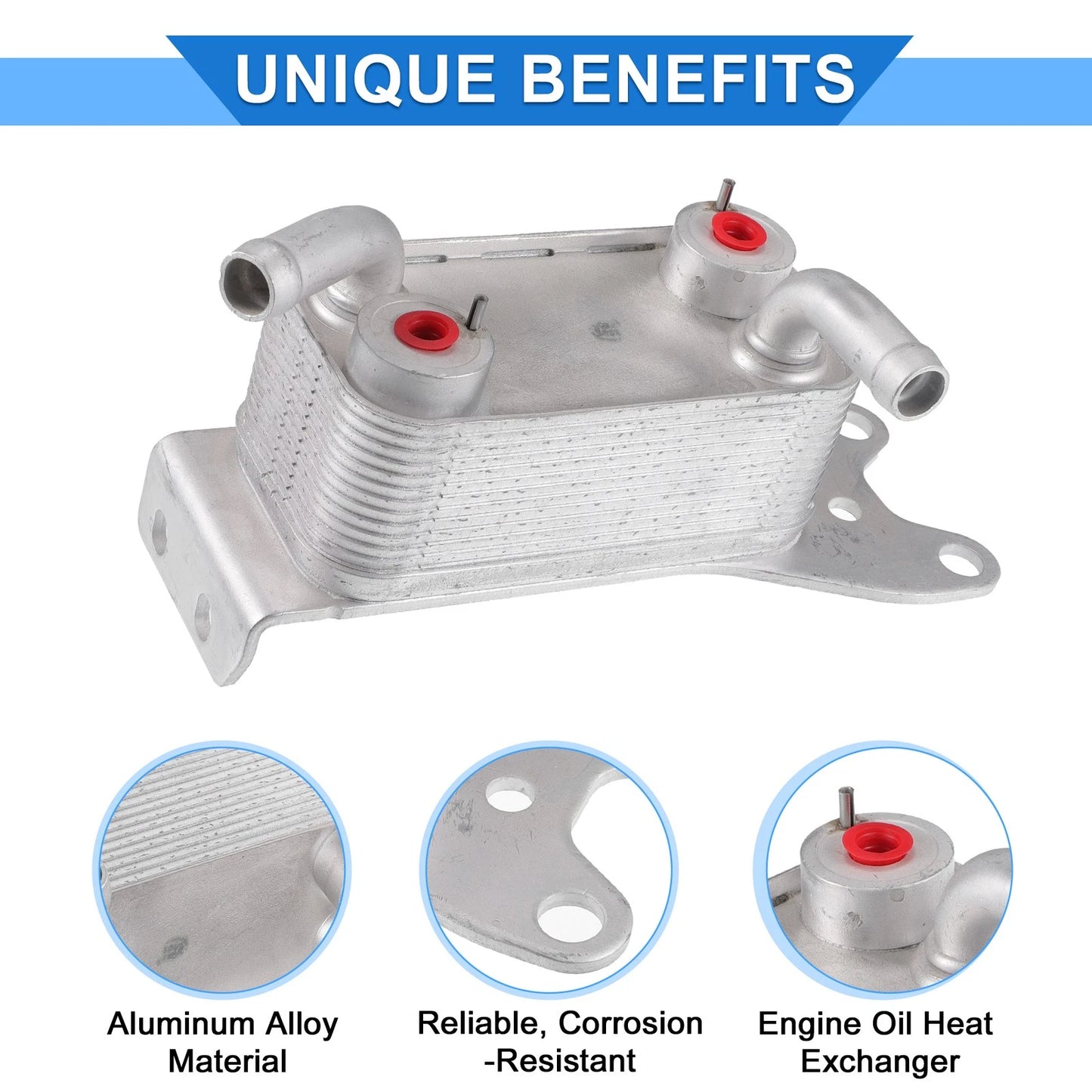 Engine Oil Cooler for Ford F-250 F-350 Super Duty (2008-2010)