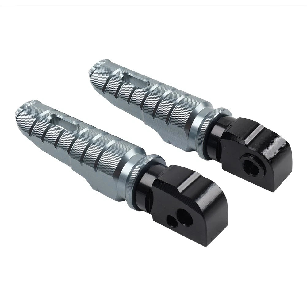 Grey Rear Passenger Footrest Pegs for BMW G310GS G310R G310RR (2017-2024)