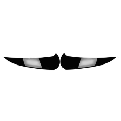 2 x Gloss Black Rear Side Spoiler Covers for Benz E-Class W214 (2024)