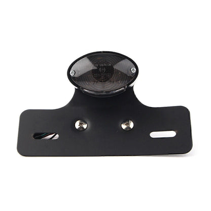 LED Tail Light Turn Signal Brake Plate for Universal Motorcycle 12V