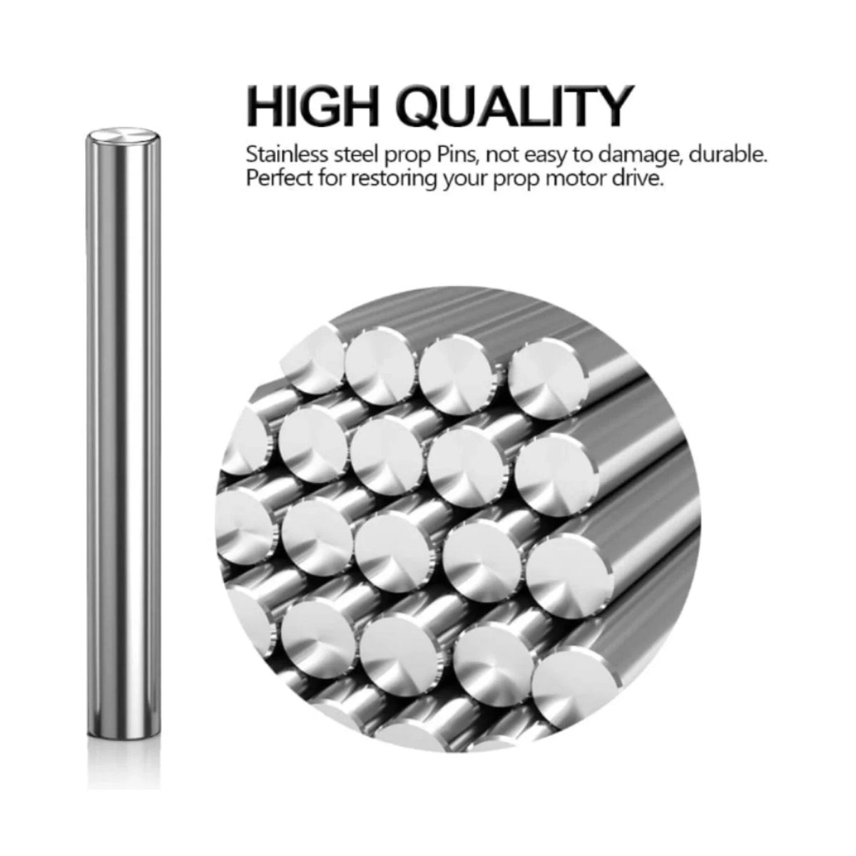 Minn Kota Shear Pin 8-Pack 1/8" - Fits 30-70lb Prop Drive