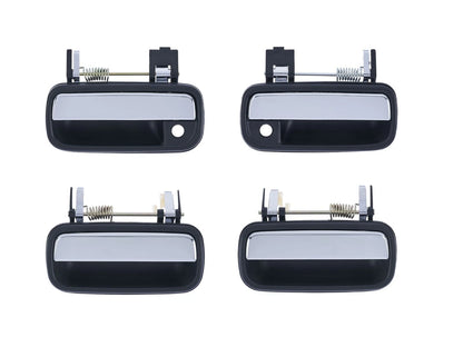 4pc Front & Rear Right & Left Door Handles Chrome for Toyota Hilux (1995–2005)