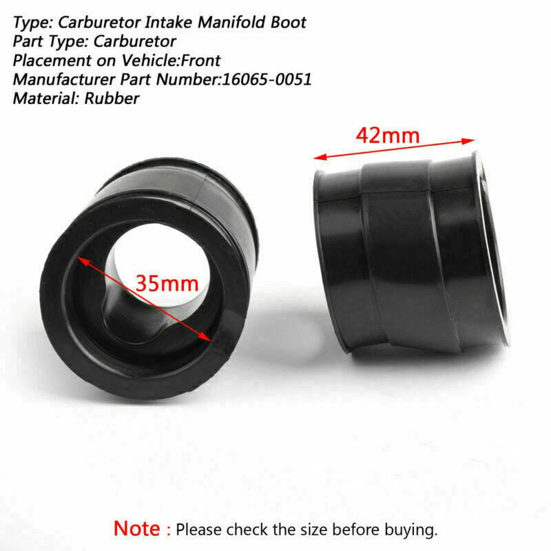 Intake Manifold Link Rubber for Kawasaki Ninja 250R EX250 (2008-2009)