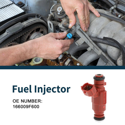 Fuel Injector for NISSAN Primera 1.6 1.8 16V (1996-2001) 1 Pc Red