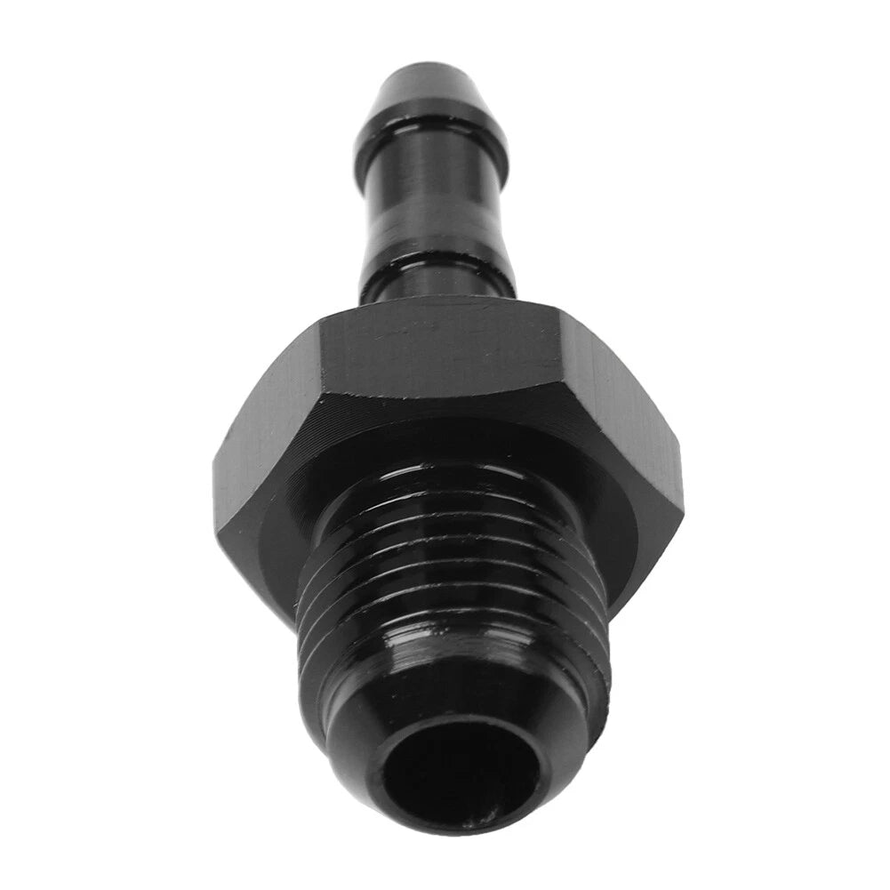6AN Male to 3/8" Barb Push Lock Fitting for Oil Fuel Hose Adapter