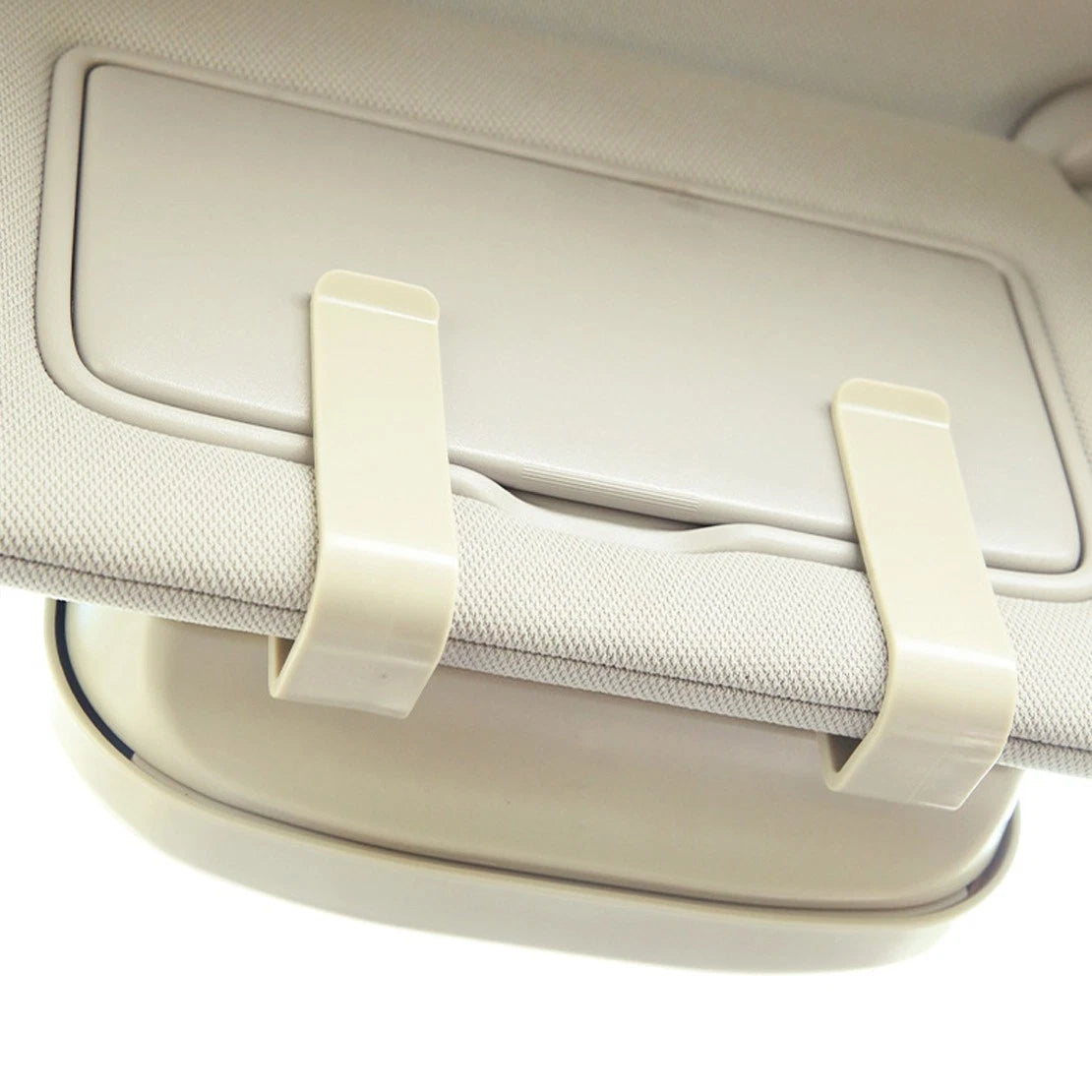 Sunglasses Case Holder for Car Sun Visor Organizer Clips