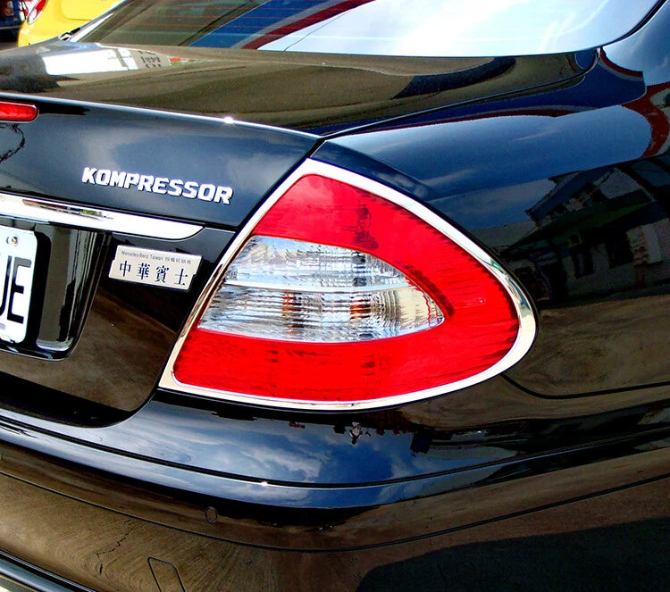 Taillights Trim Bezel Rim for Mercedes Benz E-Class W211 (2003-2006)