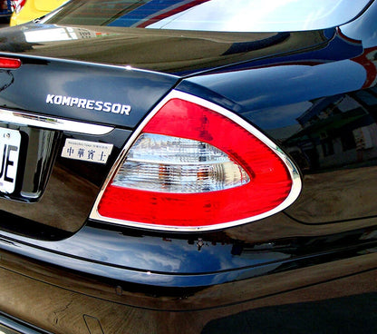 Taillights Trim Bezel Rim for Mercedes Benz E-Class W211 (2003-2006)