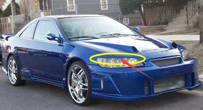 Headlight Eyelid Trim for Honda Accord (1998-2002)