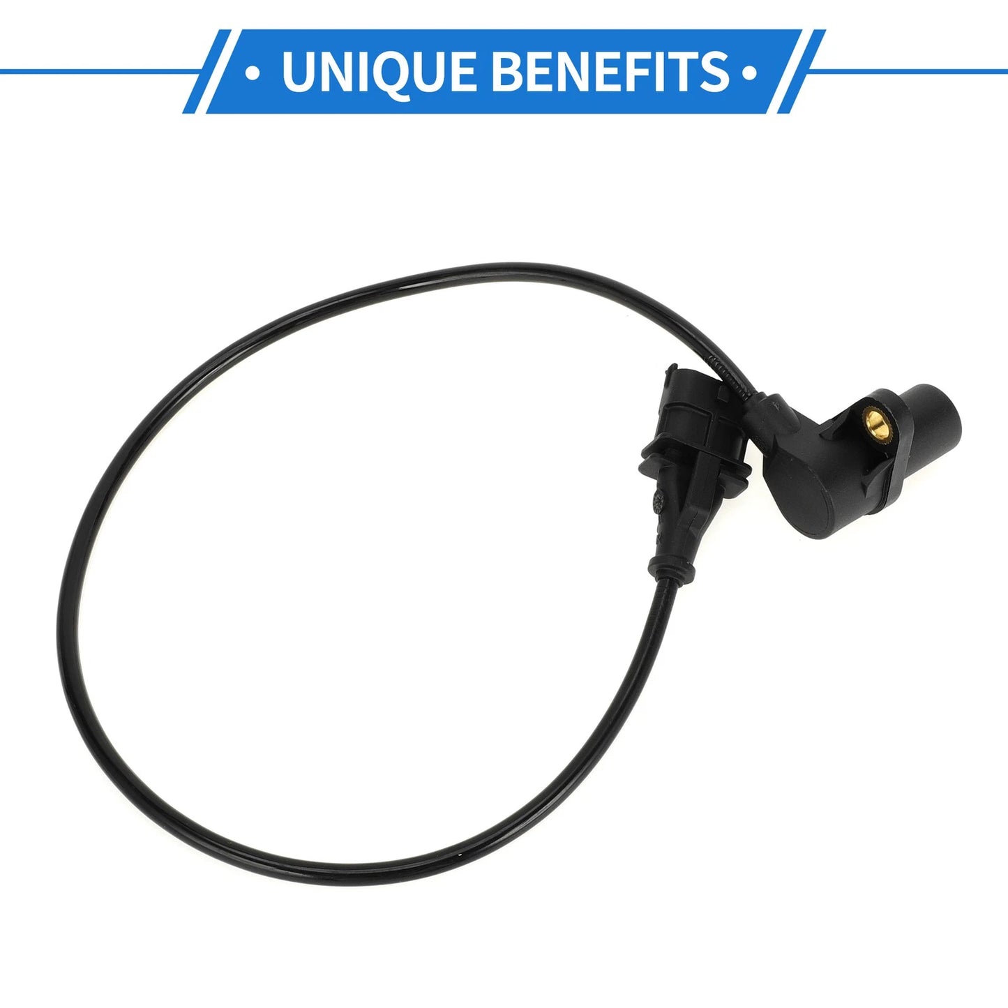 Crankshaft Position Sensor for BMW E46 1998-2005 Black Metal Plastic