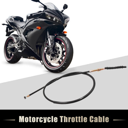 Clutch Cable / 42.5" / Black Rubber for Honda CG125