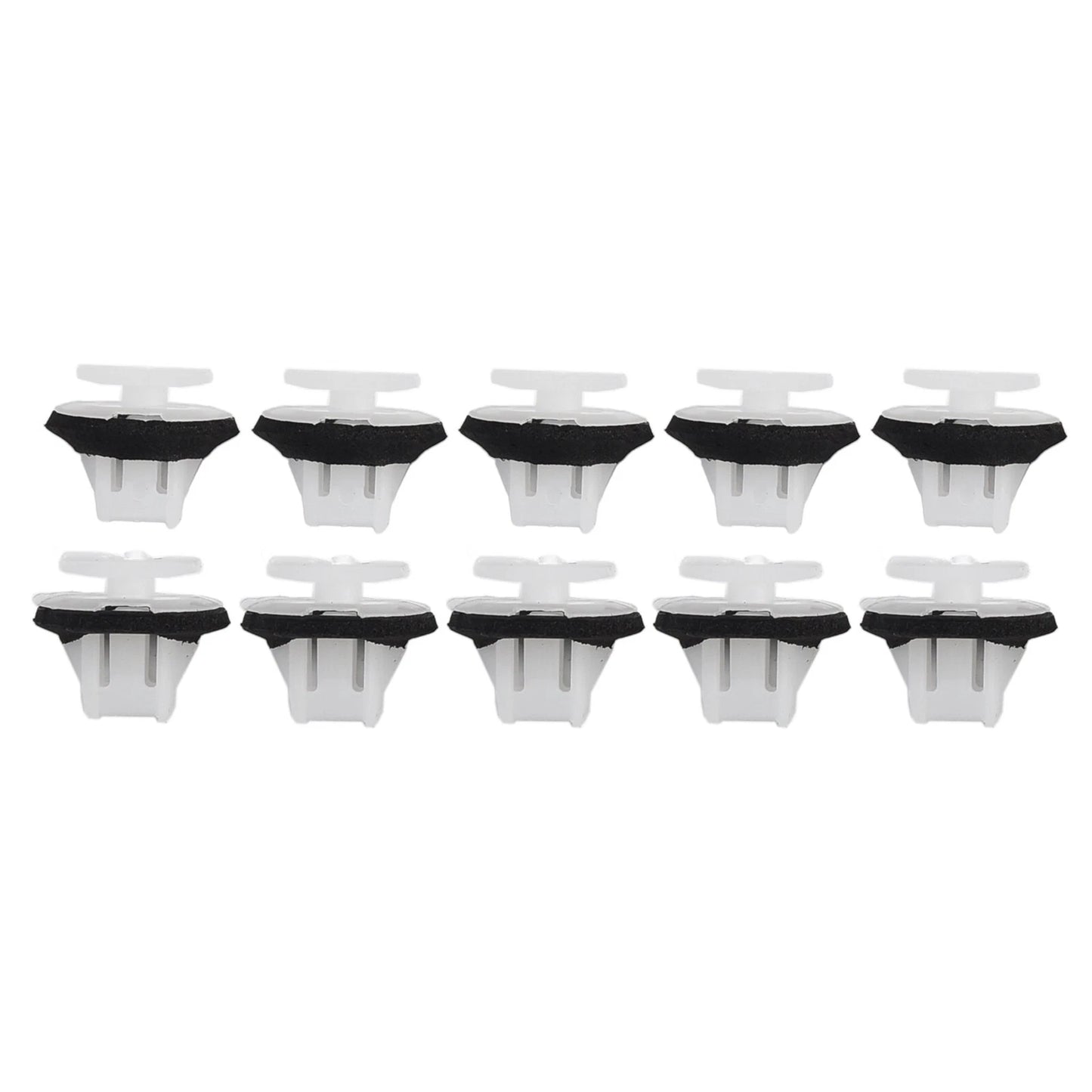 2 x White Clips for Nissan Juke & X-Trail
