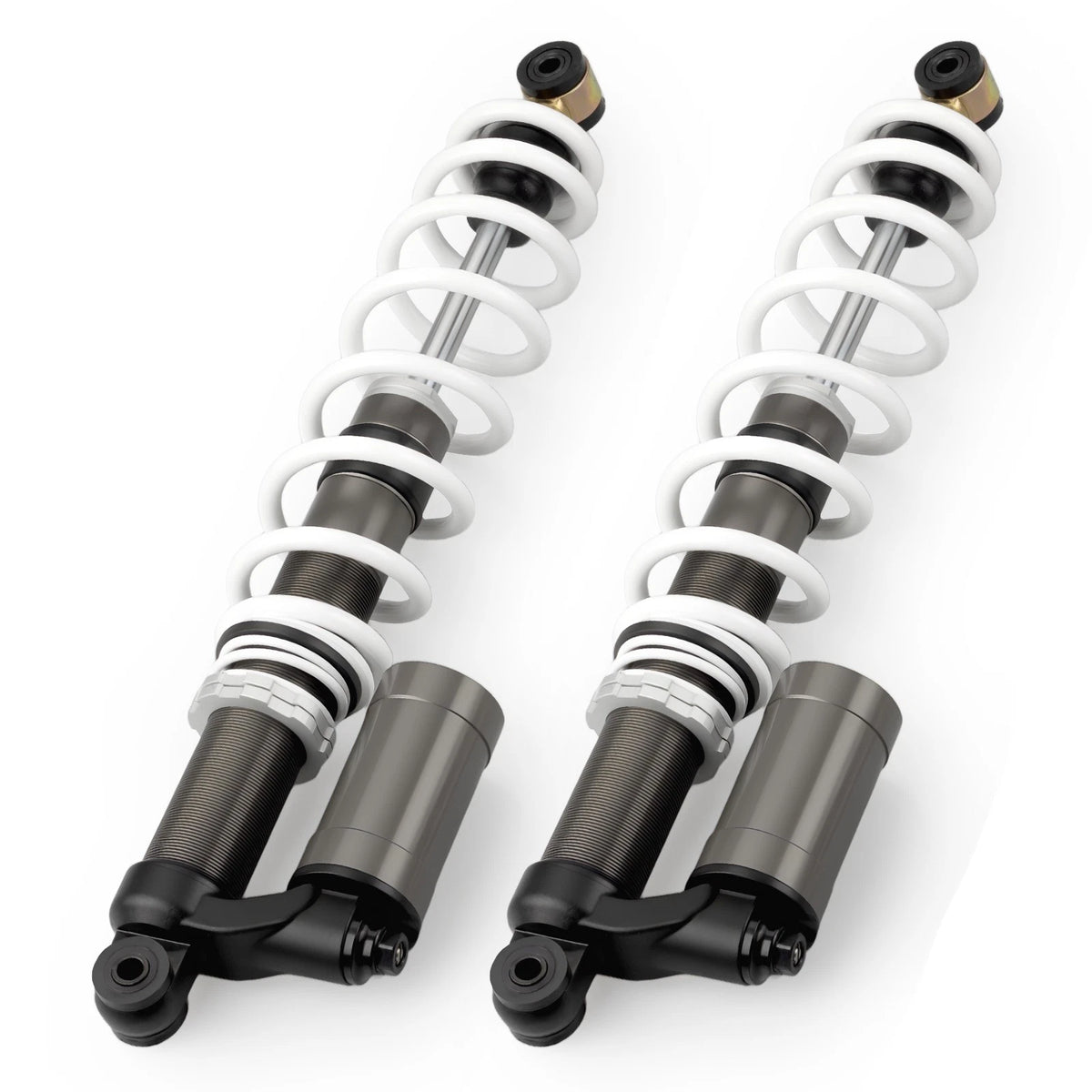 White Air Front Shocks Absorbers Left+Right for Polaris RZR 800 S (2009–2012)