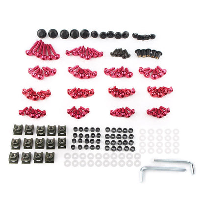 Fairing Bodywork Screws Bolts Tool Kit for Honda Yamaha Kawasaki Suzuki (All)