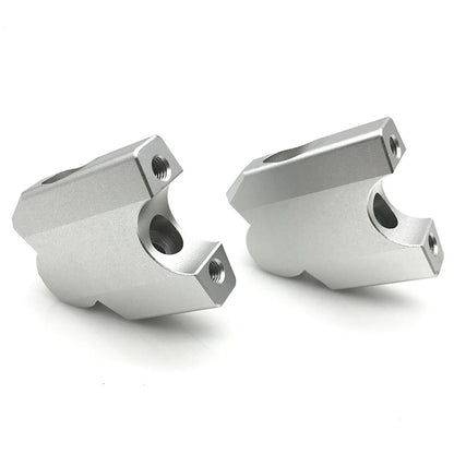 Handlebar Riser Mount Clamp for YAMAHA XT1200Z (2010-2020) Silver
