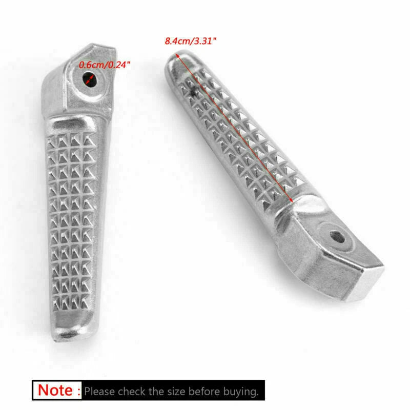 Rear Foot Pegs for Honda CBR600F, CBR900RR, CBR929, CBR954, CB400 (1992-2009)