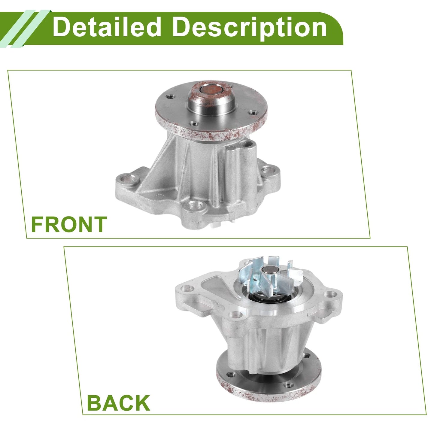 Water Pump for Nissan Frontier (2005-2019)