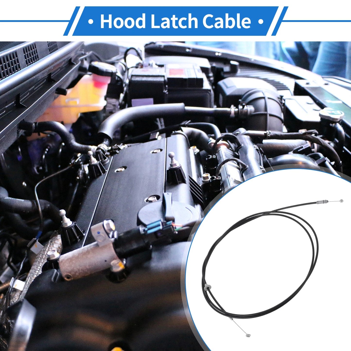Bonnet Release Cable for Toyota Land Cruiser (No. 5363060210)