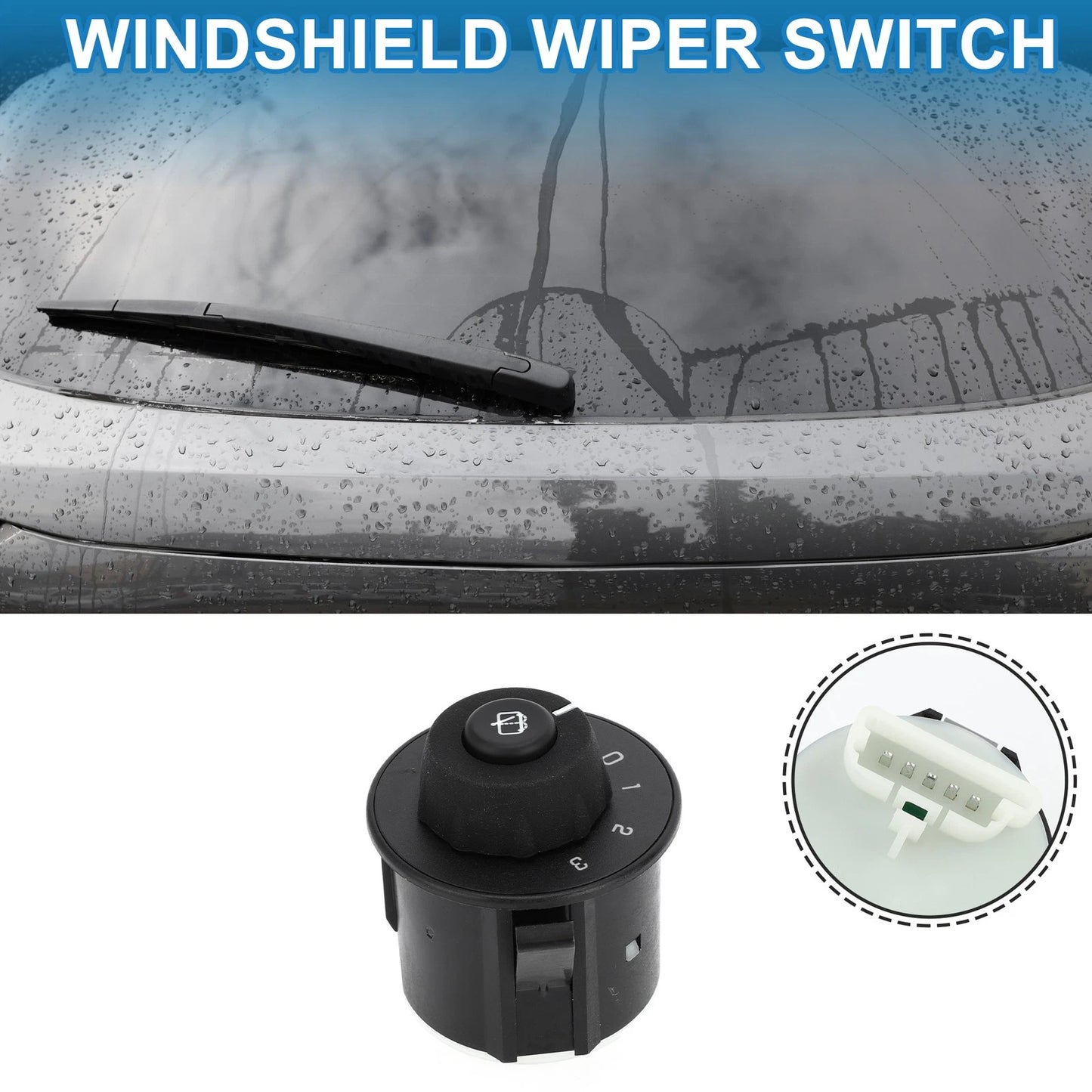 Plastic Windshield Wiper Switch for GMC Envoy & Chevrolet Trailblazer EXT